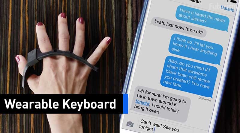 Keyboard dan Mouse Wearable Pertama di Dunia