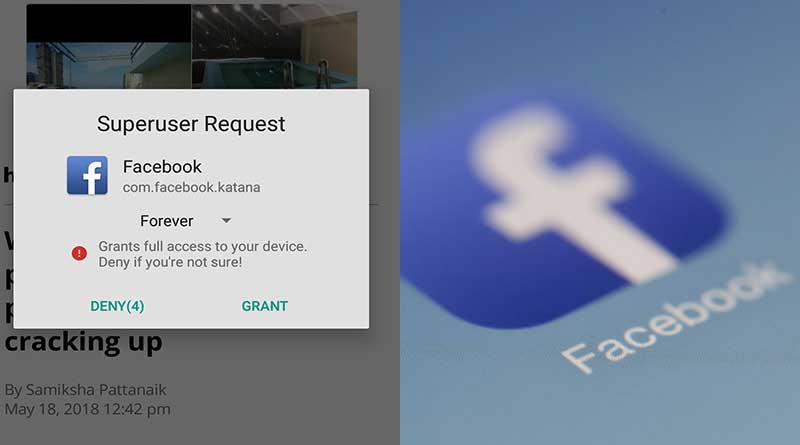 Wah! Aplikasi Facebook di Android Minta Izin Superuser