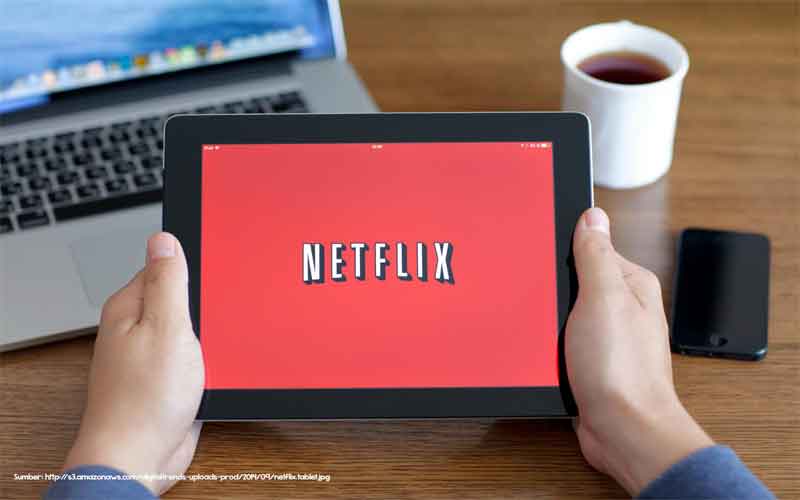 ilustrasi netflix
